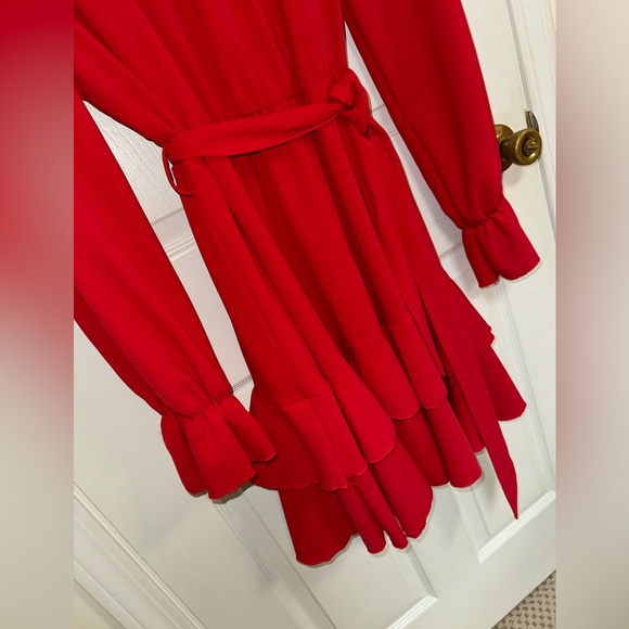 A-Line Red Dress Size XL - Picture 6 of 9